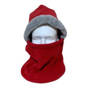 Adult Faux Fur Lined Head-Neck Winter Gaitor